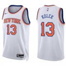 Knicks #13 Tyler Kolek White Swingman Jersey