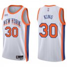 Knicks #30 Bernard King White City Swingman Jersey Knicks #30 Bernard King White City Swingman Jersey