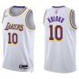 Lakers #10 Christian Koloko White Swingman Jersey