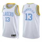 Lakers #13 Wilt Chamberlain White Classic Swingman Jersey
