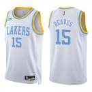 Lakers #15 Austin Reaves White Classic Swingman Jersey