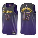 Lakers #17 Dorian Finney-Smith Black Purple City Swingman Jersey Lakers #17 Dorian Finney-Smith Black Purple City Swingman Jersey