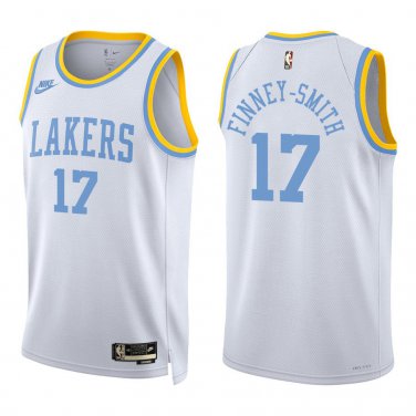 Lakers #17 Dorian Finney-Smith White Classic Swingman Jersey