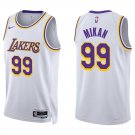 Lakers #99 George Mikan White Swingman Jersey