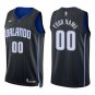 Magic #00 Custom Name And Number Black Swingman Jersey