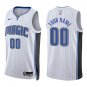 Magic #00 Custom Name And Number White Swingman Jersey