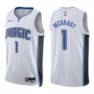 Magic #1 Tracy McGrady White Swingman Jersey