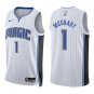 Magic #1 Tracy McGrady White Swingman Jersey