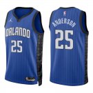 Magic #25 Nick Anderson Royal Blue Swingman Jersey