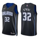 Magic #32 Shaquille O'Neal Black Swingman Jersey