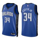 Magic #34 Wendell Carter Jr. Royal Blue Swingman Jersey