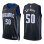 Magic #50 Cole Anthony Black Swingman Jersey