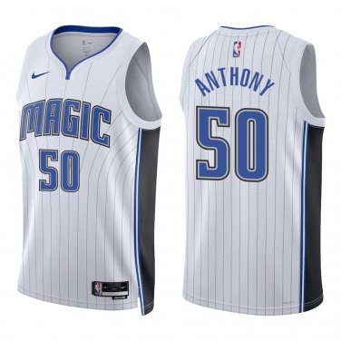 Magic #50 Cole Anthony White Swingman Jersey
