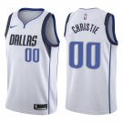 Mavericks #00 Max Christie White Swingman Jersey