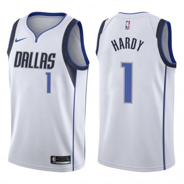 Mavericks #1 Jaden Hardy White Swingman Jersey