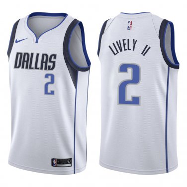 Mavericks #2 Dereck Lively II White Swingman Jersey