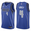 Mavericks #4 Michael Finley Royal Blue Swingman Jersey
