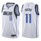 Mavericks #11 Kyrie Irving White Swingman Jersey
