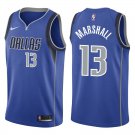 Mavericks #13 Naji Marshall Royal Blue Swingman Jersey