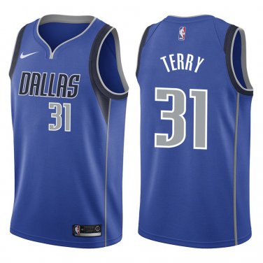 Mavericks #31 Jason Terry Royal Blue Swingman Jersey