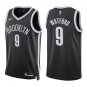 Nets #9 Trendon Watford Black Swingman Jersey
