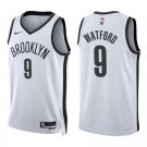 Nets #9 Trendon Watford White Swingman Jersey