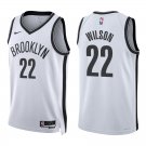 Nets #22 Jalen Wilson White Swingman Jersey Nets #22 Jalen Wilson White Swingman Jersey