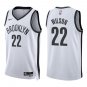 Nets #22 Jalen Wilson White Swingman Jersey