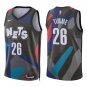 Nets #26 Drew Timme Black City Swingman Jersey