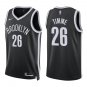 Nets #26 Drew Timme Black Swingman Jersey