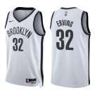 Nets #32 Julius Erving White Swingman Jersey