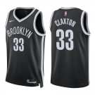 Nets #33 Nicolas Claxton Black Swingman Jersey