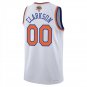 New York Knicks #00 Jordan Clarkson White Jersey-