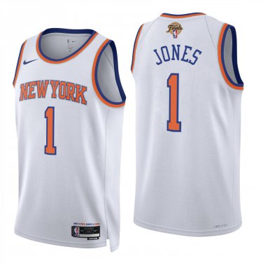 New York Knicks #1 Dillon Jones White Jersey-