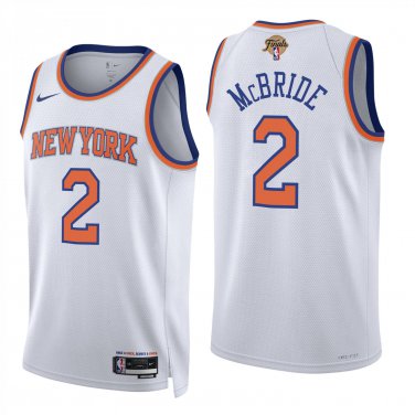 New York Knicks #2 Miles McBride White Jersey-