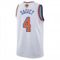 New York Knicks #4 Pacome Dadiet White Jersey-