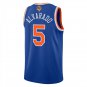 New York Knicks #5 Jose Alvarado Blue Jersey-