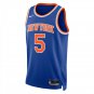 New York Knicks #5 Jose Alvarado Blue Jersey-