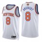 New York Knicks #8 OG Anunoby White Jersey-