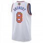 New York Knicks #8 OG Anunoby White Jersey-
