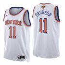 New York Knicks #11 Jalen Brunson White Jersey-