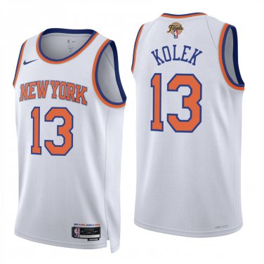 New York Knicks #13 Tyler Kolek White Jersey-