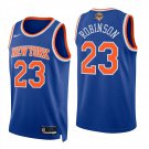 New York Knicks #23 Mitchell Robinson Blue Jersey-