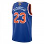 New York Knicks #23 Mitchell Robinson Blue Jersey-