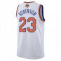New York Knicks #23 Mitchell Robinson White Jersey-