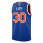 New York Knicks #30 Bernard King Blue Jersey-