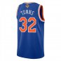 New York Knicks #32 Karl-Anthony Towns Blue Jersey-