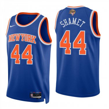 New York Knicks #44 Landry Shamet Blue Jersey-