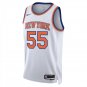 New York Knicks #55 Ariel Hukporti White Jersey-