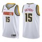 Nuggets #15 Carmelo Anthony White Swingman Jersey